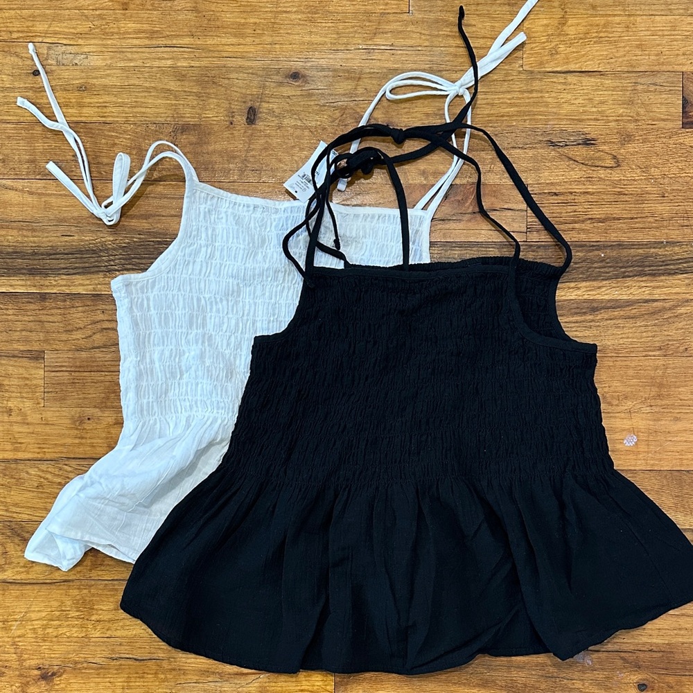 Set of 2 GAP Shoulder Tie Camisoles